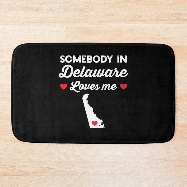 Item preview, Somebody In Delaware Loves Me: Funny Home State Pride Gift - Baby Love Delaware Map USA designed and sold by Adexyl.
