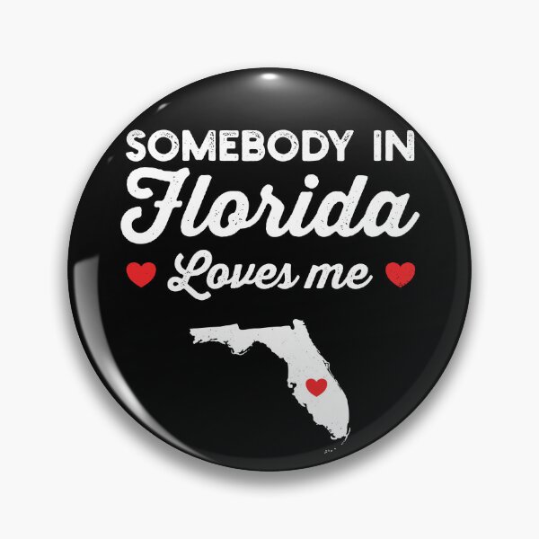 Item preview, Somebody In Florida Loves Me: Funny Home State Pride Gift - Baby Love Florida Map USA designed and sold by Adexyl.