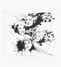Goldenes Splatter-Bündel Wandbehang
