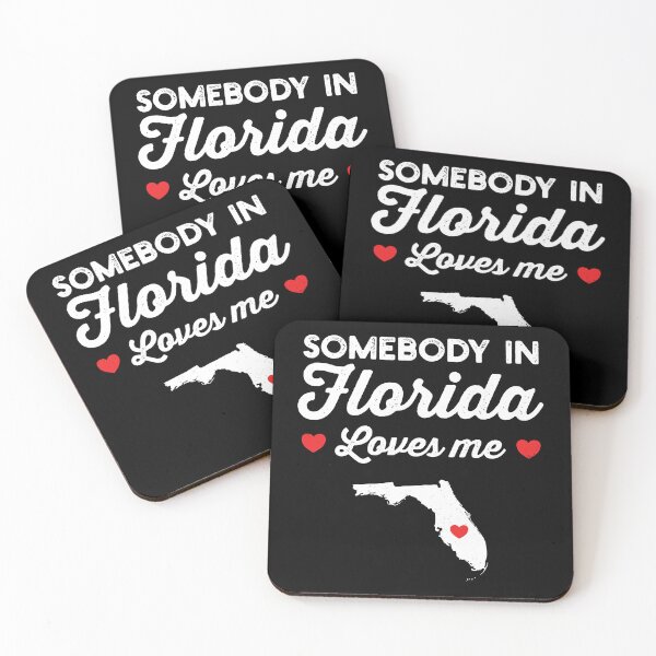 Item preview, Somebody In Florida Loves Me: Funny Home State Pride Gift - Baby Love Florida Map USA designed and sold by Adexyl.