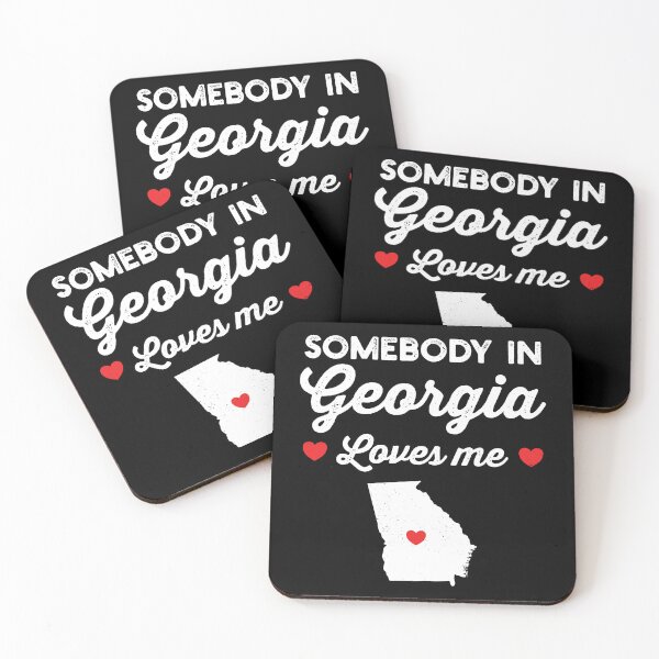 Item preview, Somebody In Georgia Loves Me: Funny Home State Pride Gift - Baby Love Georgia Map USA designed and sold by Adexyl.