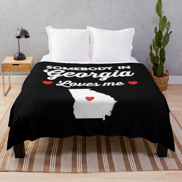 Item preview, Somebody In Georgia Loves Me: Funny Home State Pride Gift - Baby Love Georgia Map USA designed and sold by Adexyl.