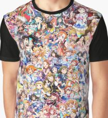 Ich liebe IDOLS Grafik T-Shirt