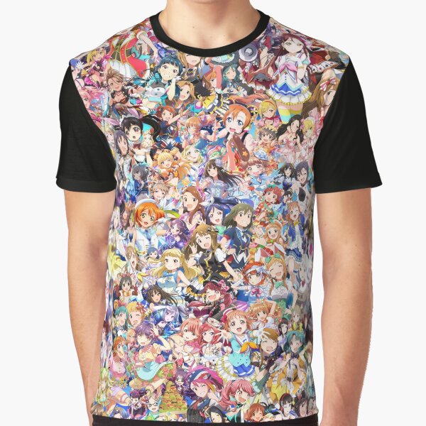 I LOVE IDOLS Graphic T-Shirt