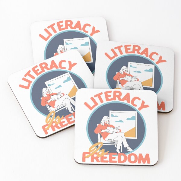 Item preview, LITERACY IS FREEDOM designed and sold by GAADesignz.