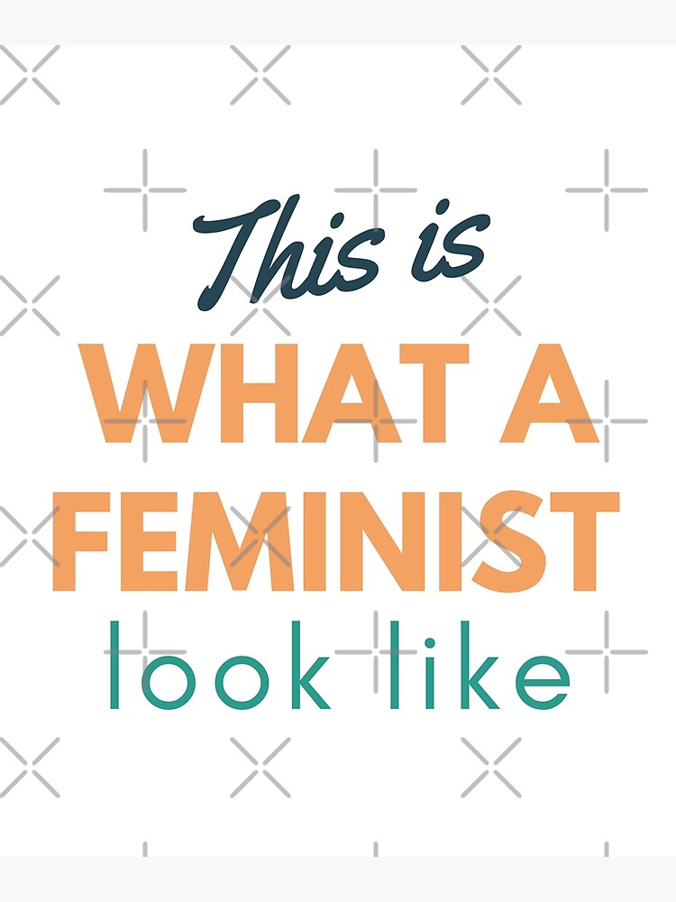 "This Is What A Feminist Look Like" Poster For Sale By IvintageArt ...