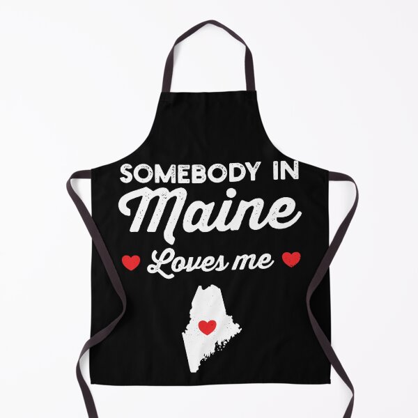 Item preview, Somebody In Maine Loves Me: Funny Home State Pride Gift - Baby Love Maine Map USA designed and sold by Adexyl.