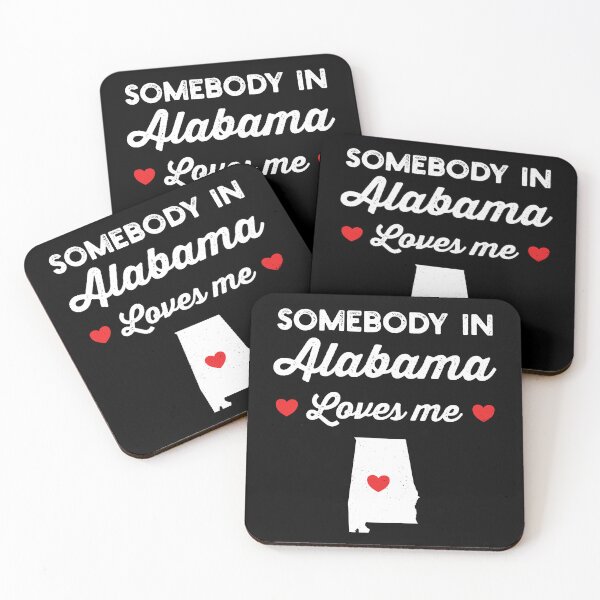 Item preview, Somebody In Alabama Loves Me: Funny Home State Pride Gift - Baby Love Alabama Map USA designed and sold by Adexyl.