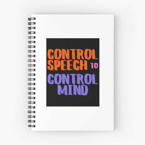 Item preview, Control speech to control mind designed and sold by hinteo.