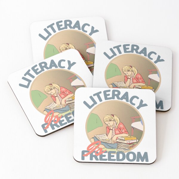 Item preview, LITERACY IS FREEDOM designed and sold by GAADesignz.