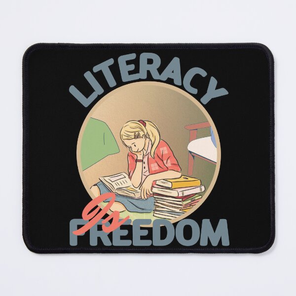 Item preview, LITERACY IS FREEDOM designed and sold by GAADesignz.