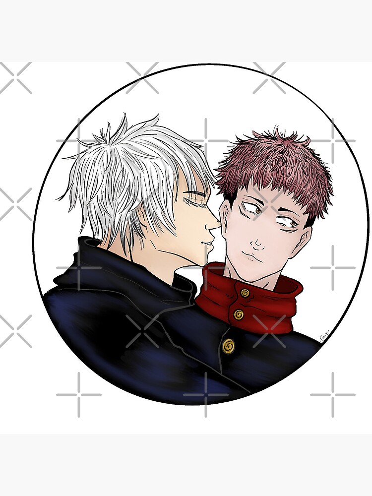 Jujutsu Kaisen Goyu Ship Yuji Gojo Art Print For Sale By Eroseyes Redbubble