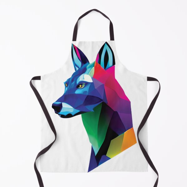 Item preview, colorful wolf  designed and sold by ralick.