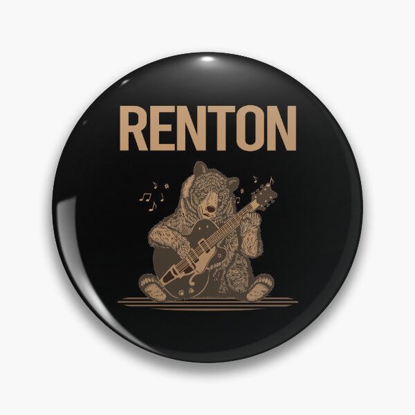 Item preview, Bear With Guitar Renton designed and sold by hurseslossb.