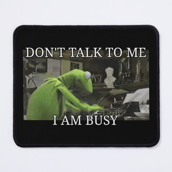 Item preview, DON'T TALK TO ME ! I AM BUSY designed and sold by Ghosty-R.