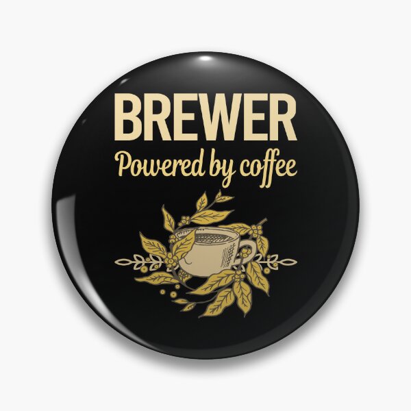 Item preview, Powered By Coffee Brewer designed and sold by cossinulsesj.