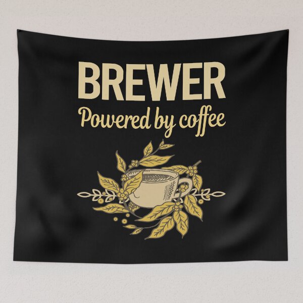 Item preview, Powered By Coffee Brewer designed and sold by cossinulsesj.