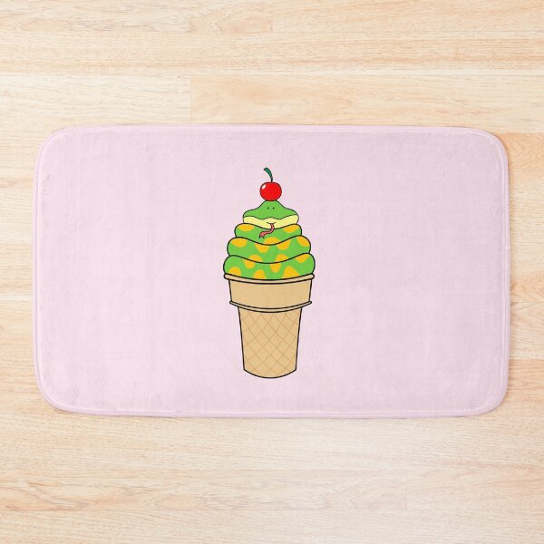Item preview, cute ice cream snake designed and sold by wordspotrayal.