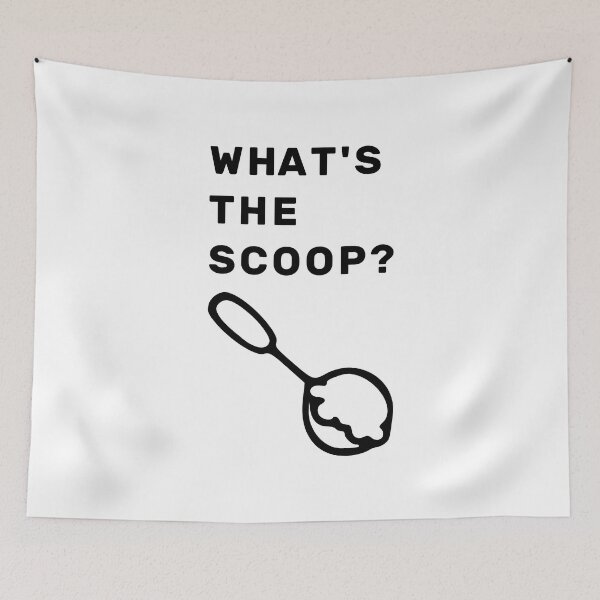 Item preview, What's The Scoop? designed and sold by NameThatShirt.