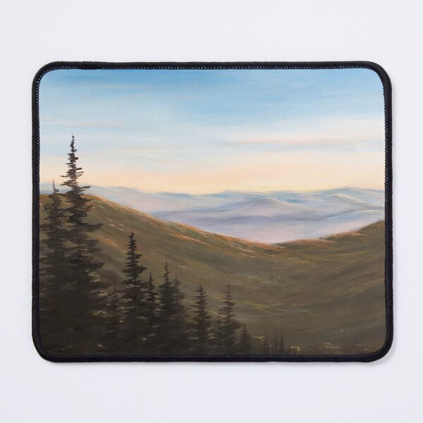 Item preview, Smoky Mountain Acrylic Sunset designed and sold by SunscapesArt.