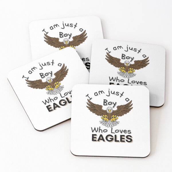 Item preview,  I am Just a Boy who Loves Eagles designed and sold by Rolmani-shop.