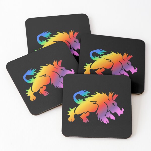 Item preview, Multicolor Boar Emblem designed and sold by Nealoc.