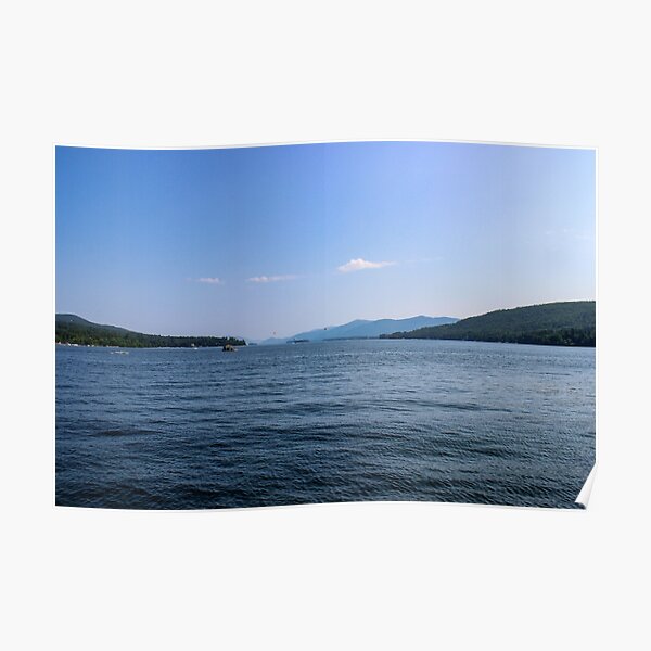 “Lake George Landscape” Poster for Sale by LocalArtKid | Redbubble