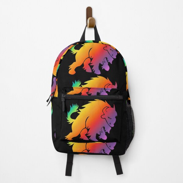 Item preview, Multicolor Bison Emblem designed and sold by Nealoc.