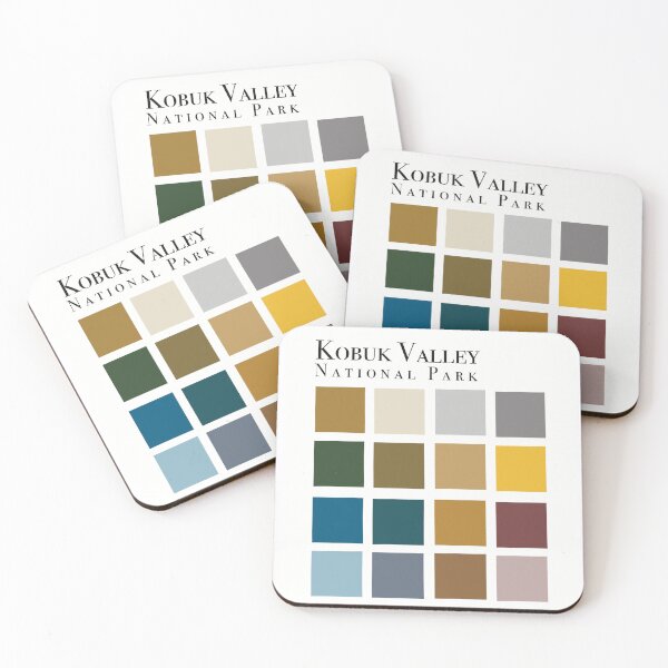 Artikelvorschau, Minimalistische Farbpalette des Kobuk Valley Nationalparks entworfen und verkauft von RecklessSower.