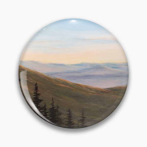 Item preview, Smoky Mountain Acrylic Sunset  designed and sold by SunscapesArt.