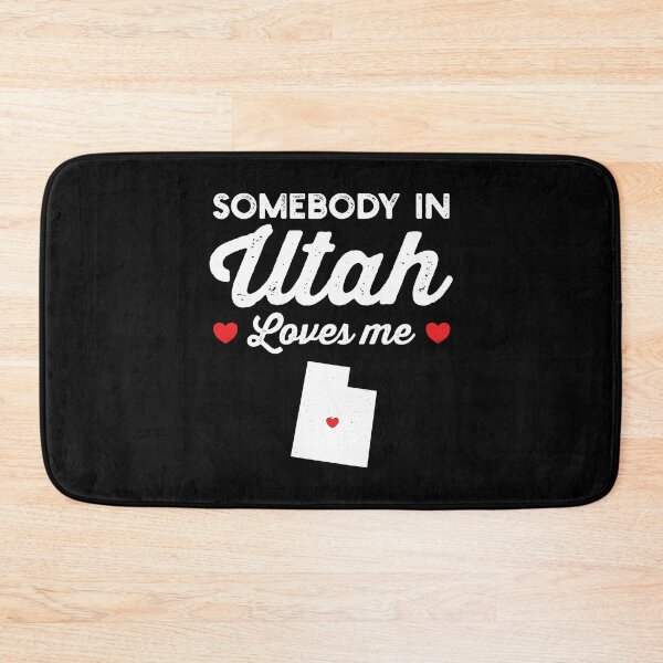 Item preview, Somebody In Utah Loves Me: Funny Home State Pride Gift - Baby Love Utah Map USA designed and sold by Adexyl.