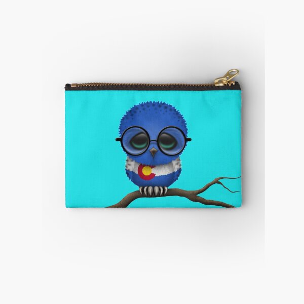 Item preview, Nerdy Colorado Baby Owl on a Branch designed and sold by JeffBartels.
