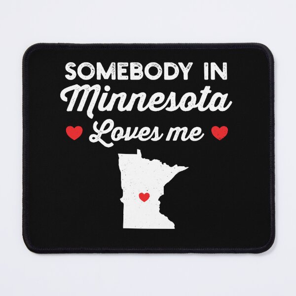 Item preview, Somebody In Minnesota Loves Me: Funny Home State Pride Gift - Baby Love Minnesota Map USA designed and sold by Adexyl.
