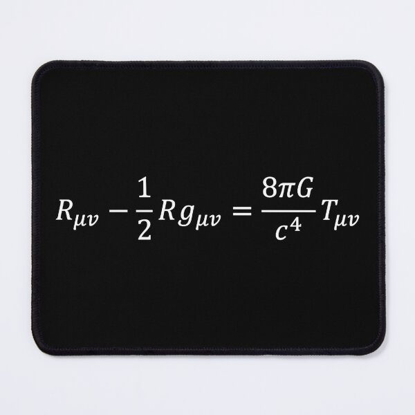 Vista previa del artículo con la obra «Ecuación de campo de Einstein de la versión oscura de la relatividad general», diseñado y vendido por NoetherSym.