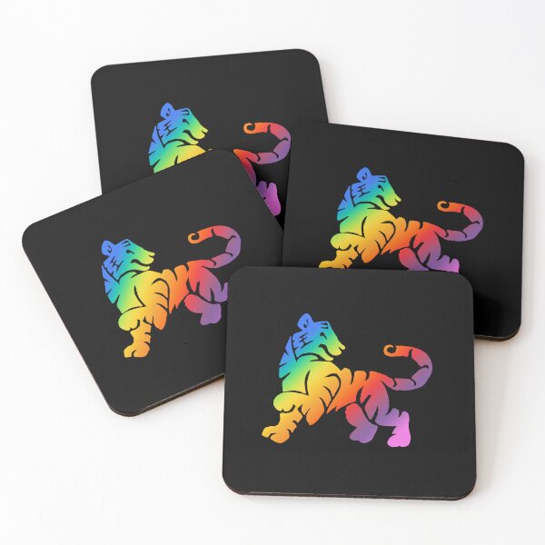 Item preview, Multicolored Tiger Emblem designed and sold by Nealoc.