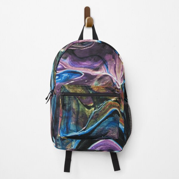 Item preview, Abstract paint pattern | Colorful hexagon pattern | Watercolor patterns designed and sold by TCeylon.