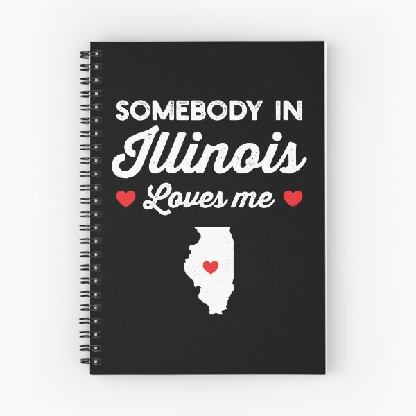 Item preview, Somebody In Illinois Loves Me: Funny Home State Pride Gift - Baby Love Illinois Map USA designed and sold by Adexyl.