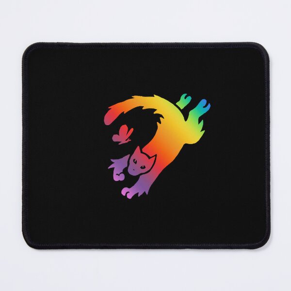 Item preview, Multicolor Cat Emblem designed and sold by Nealoc.