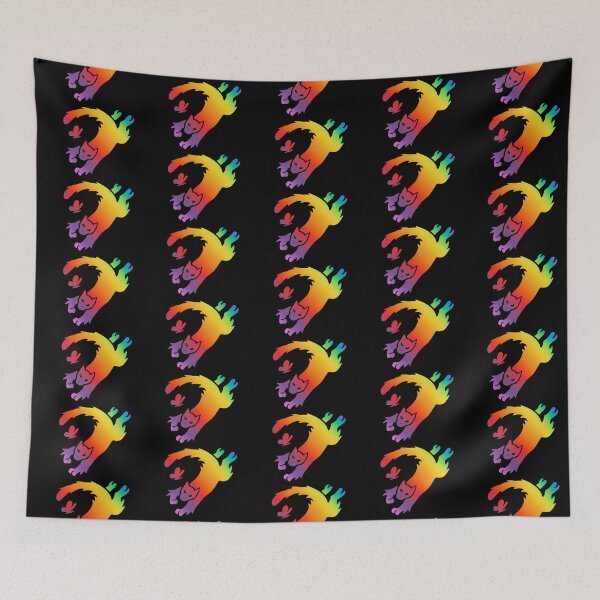 Item preview, Multicolor Cat Emblem designed and sold by Nealoc.