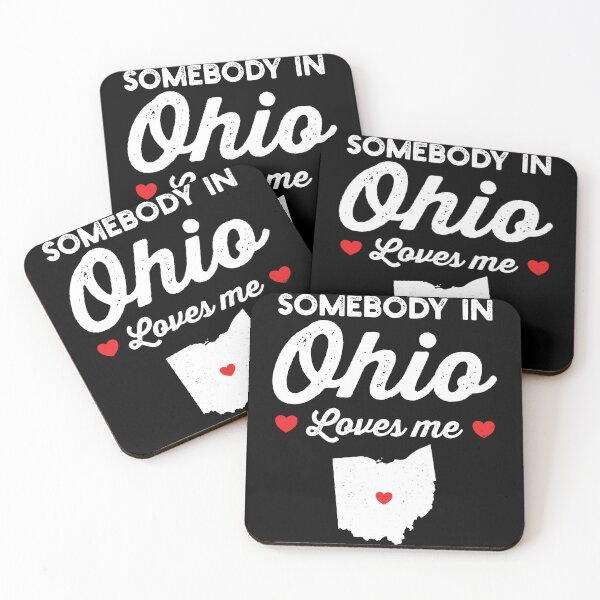 Item preview, Somebody In Ohio Loves Me: Funny Home State Pride Gift - Baby Love Ohio Map USA designed and sold by Adexyl.