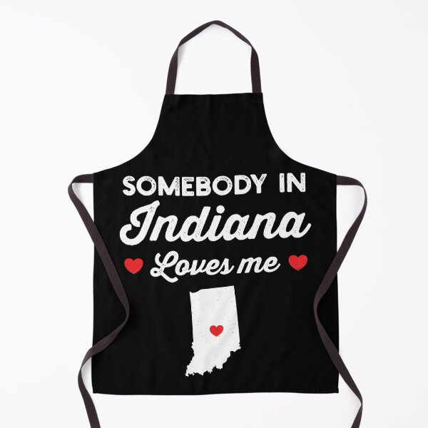 Item preview, Somebody In Indiana Loves Me: Funny Home State Pride Gift - Baby Love Indiana Map USA designed and sold by Adexyl.