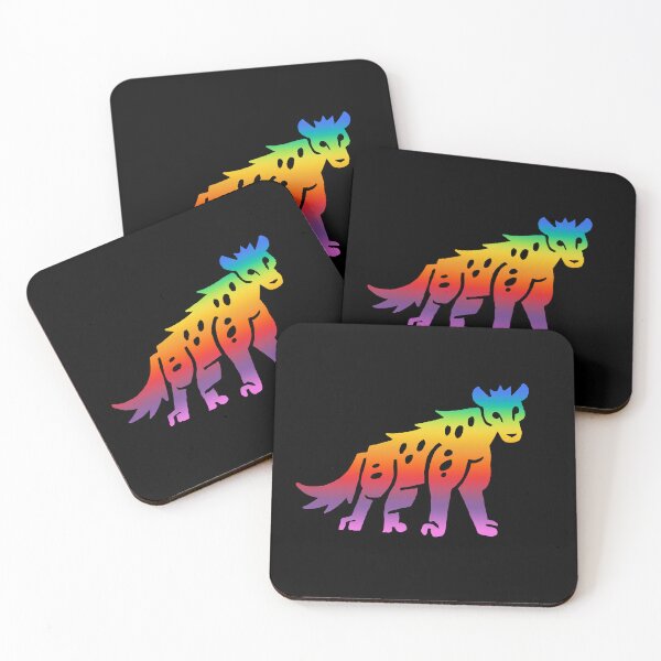 Item preview, Multicolored Hyena Emblem designed and sold by Nealoc.