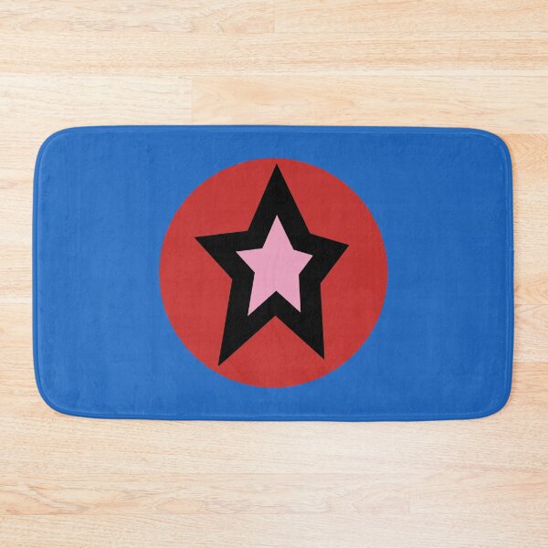 Item preview, Pink Star Red Circle Graphic designed and sold by ellenhenry.
