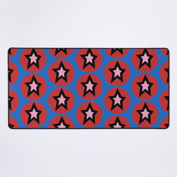 Item preview, Pink Star Red Circle Graphic designed and sold by ellenhenry.