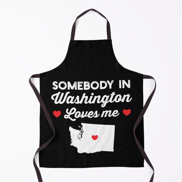 Item preview, Somebody In Washington Loves Me: Funny Home State Pride Gift - Baby Love Washington Map USA designed and sold by Adexyl.