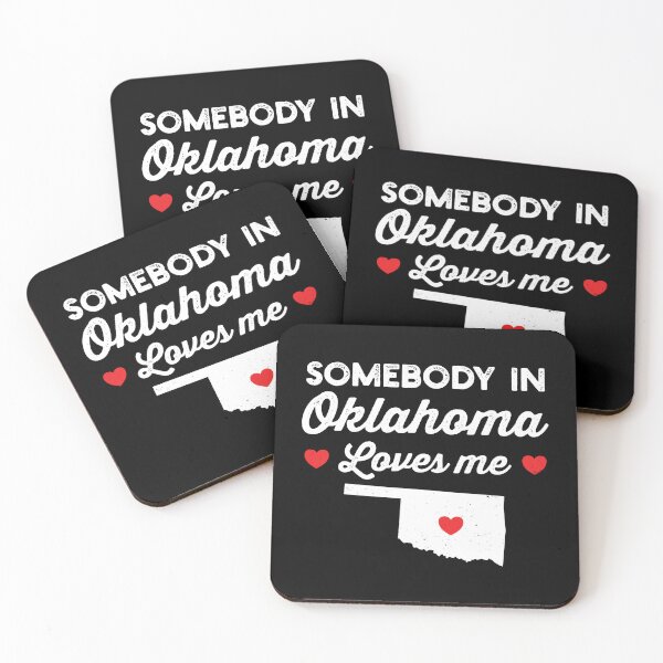 Item preview, Somebody In Oklahoma Loves Me: Funny Home State Pride Gift - Baby Love Oklahoma Map USA designed and sold by Adexyl.