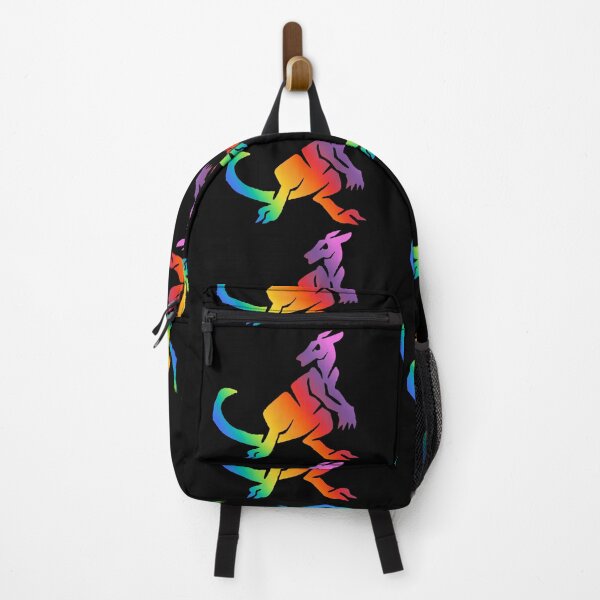 Item preview, Multicolored Kangaroo Emblem designed and sold by Nealoc.