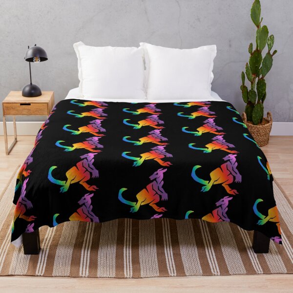 Item preview, Multicolored Kangaroo Emblem designed and sold by Nealoc.