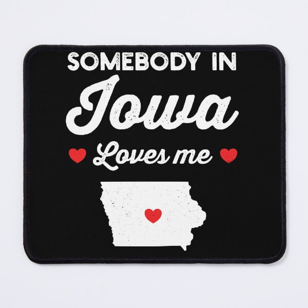 Item preview, Somebody In Iowa Loves Me: Funny Home State Pride Gift - Baby Love Iowa Map USA designed and sold by Adexyl.