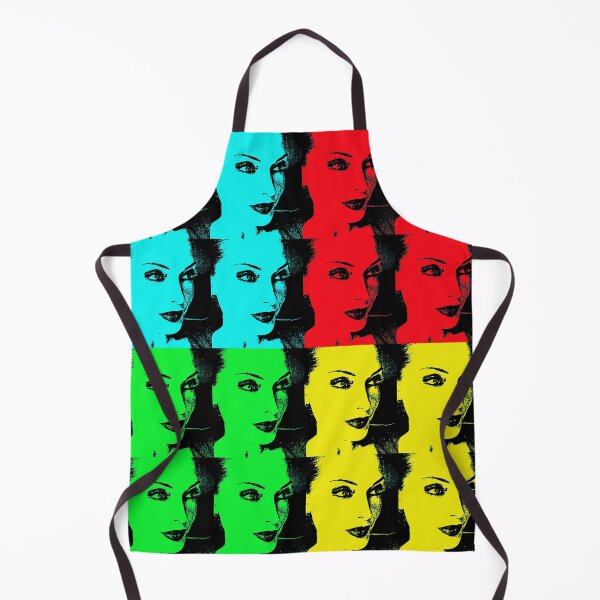 Item preview, pop art beauty woman face 80s designed and sold by cheekylorns.
